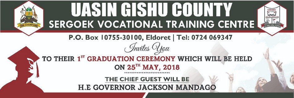 Flyer of 1rst Graduation