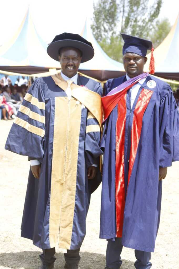 Sergoek- Governor & Principal at Graduation